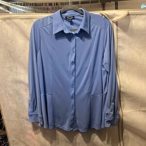 Roz & Ali peplum dress blouse